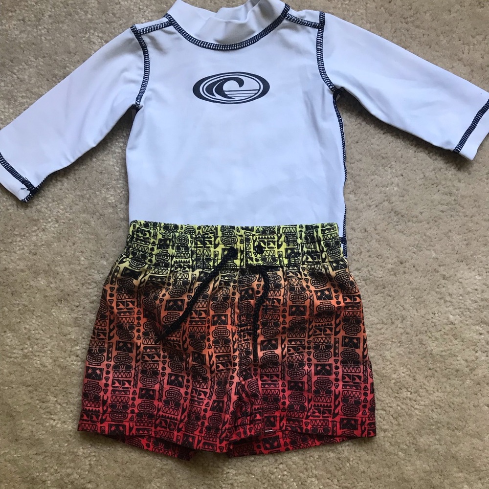 Matching swim wear